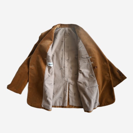 【Betchin Double-breasted Jacket】CAMEL