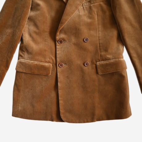 【Betchin Double-breasted Jacket】CAMEL