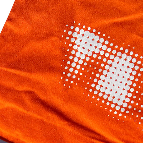 ORANGE TATE LOGO TOTE BAG