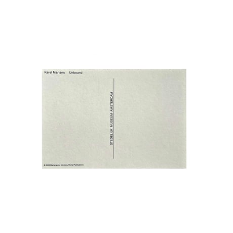 Karel Martens 12 Post Cards
