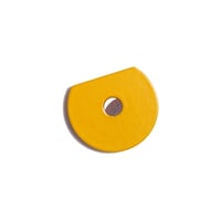 MARTENS/MARTENS METAL BADGE CUT ROUND S YELLOW