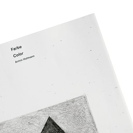 2冊セット Farbe Color + Lesen, sehen, wahrnehmen. Das Plakatschaffen von Armin Hofmann in 7 Gruppen