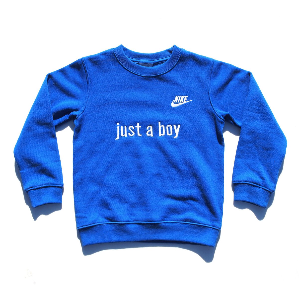 Nike baby blue sweatshirt hot sale