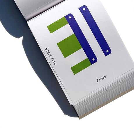 Karel Martens Calendar 2024 / Every day is a new day