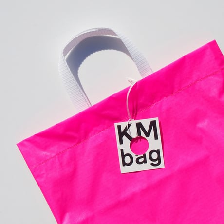 KM bag O/S Fluo Pink / Light Gray