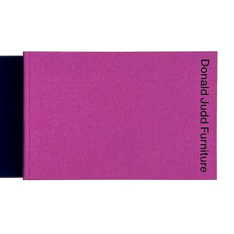 Donald Judd Furniture