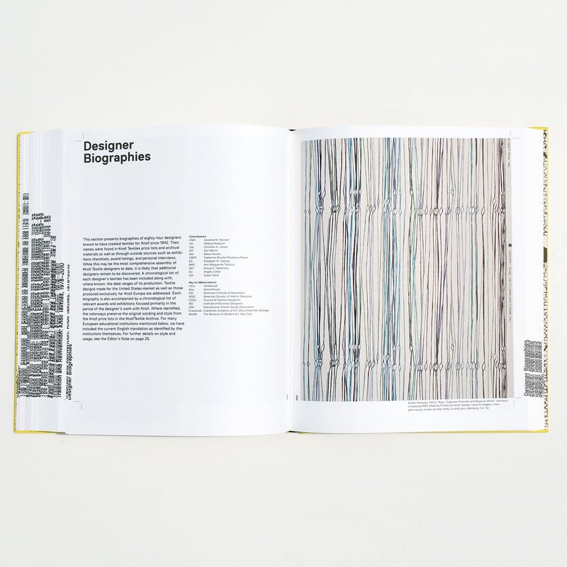 Knoll Textiles, 1945-2010 | also PAGE SPREAD