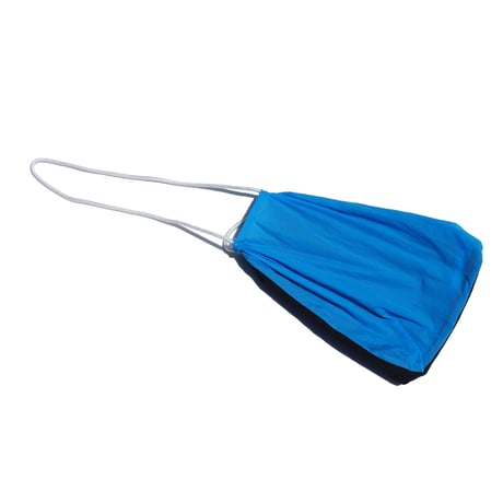 martens/martens wrinkle bag F/B blue-black