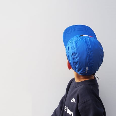 COLOR COMPOSITION PANEL KIDS CAMP CAP BLUE