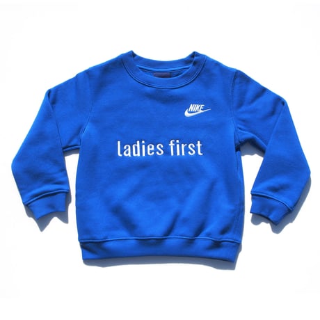 NIKE CUSTOM MADE CREW NECK SWEATSHIRT LADIES FIRST