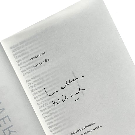 WALTER NIKKELS: DENKWERK