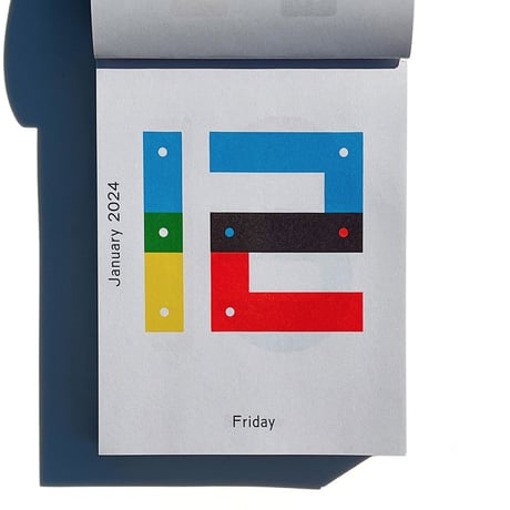 Karel Martens Calendar 2024 / Every day is a new day