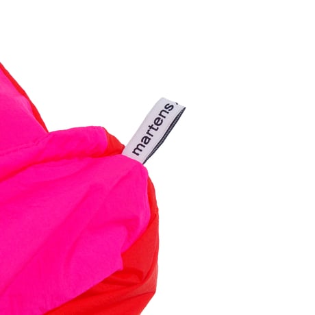 martens/martens wrinkle bag L/R orange-pink