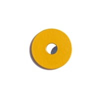 MARTENS/MARTENS METAL BADGE ROUND S YELLOW