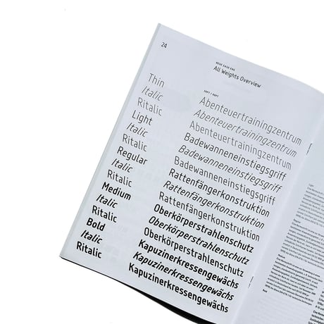 neue Easo® Type Specimen