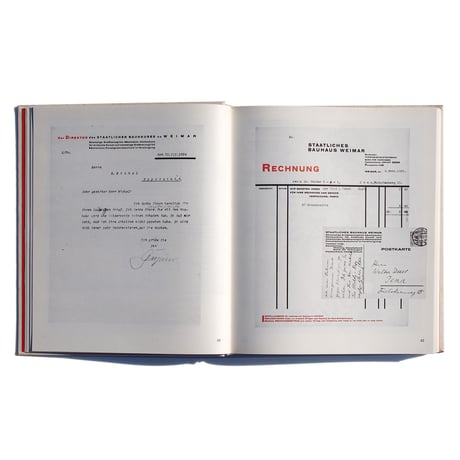 Bauhaus: Drucksachen, Typografie, Reklame