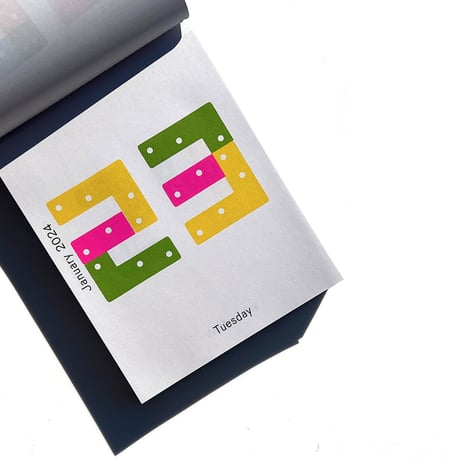 Karel Martens Calendar 2024 / Every day is a new day