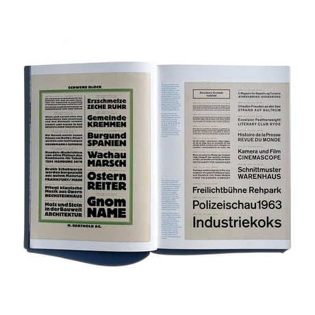 neue Serie57® Limited Edition Type Specimen with Key Chain