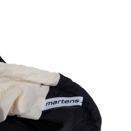 martens/martens wrinkle bag F/B black-white
