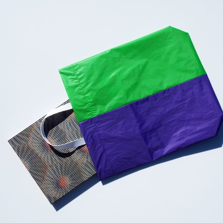KM bag I/S Fluo Green / Violet