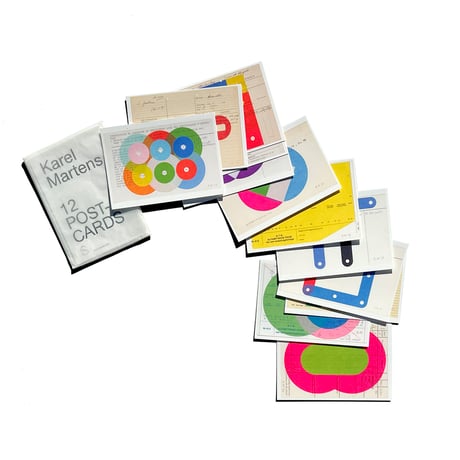 Karel Martens 12 Post Cards