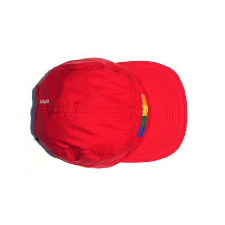 COLOR COMPOSITION PANEL KIDS CAMP CAP RED