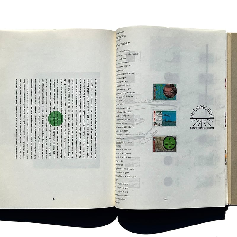 Nederlandse postzegels 1987+88 | also PAGE SPREAD