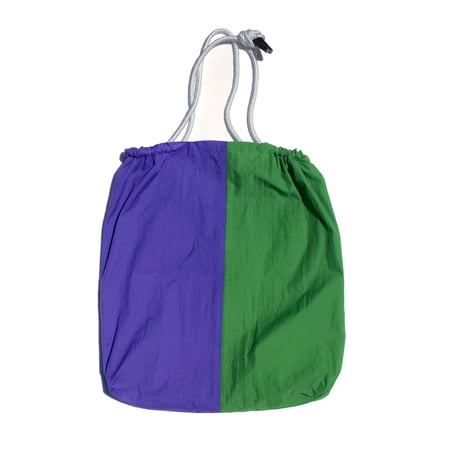 martens/martens wrinkle bag L/R green-purple