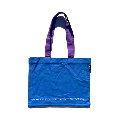 BLUE TATE LOGO TOTE BAG