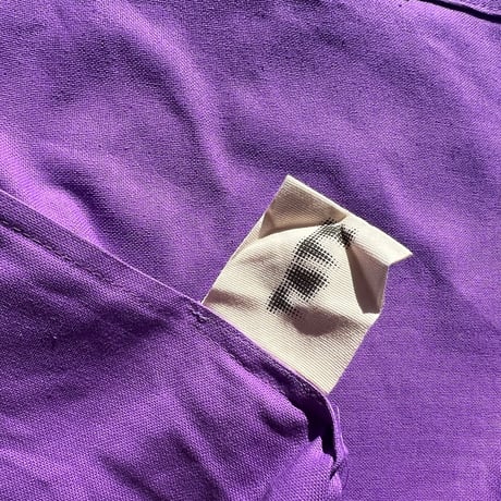 PURPLE TATE LOGO TOTE BAG