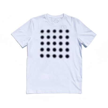 MARTENS/MARTENS DOTTED HALFTONE TEE WHITE BLACK