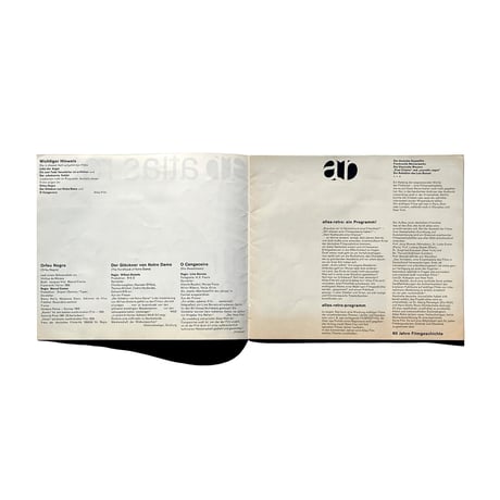 Atlas Film heft 22 festival '63