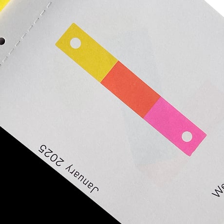Karel Martens Calendar 2025 / Every day is a new day