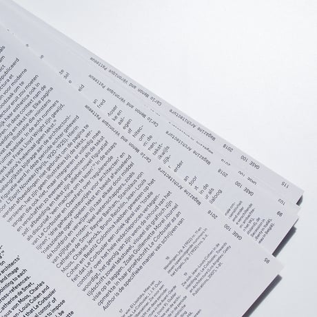 Oase 100: The Architecture of the Journal