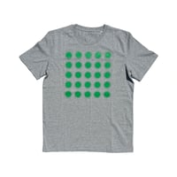 MARTENS/MARTENS DOTTED HALFTONE TEE GREY GREEN
