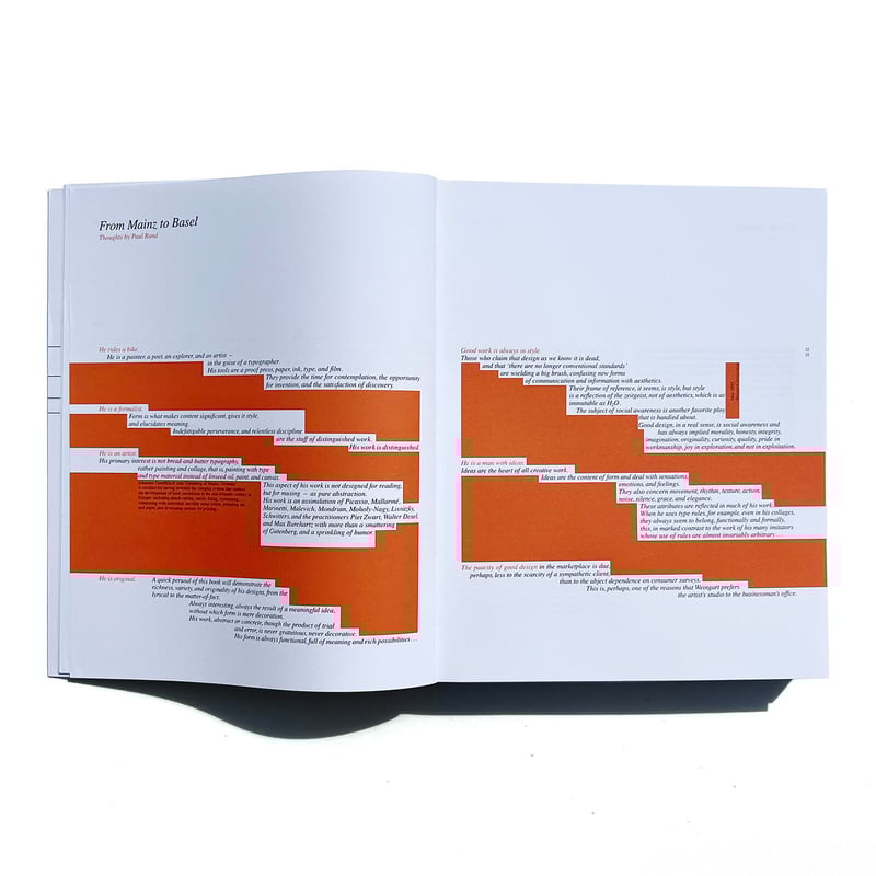 Weingart : My Way to Typography ハードカバー Amazon | Typography: My Way to Typography | Weingart, Wolfgang