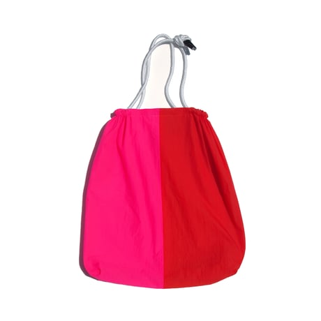 martens/martens wrinkle bag L/R orange-pink