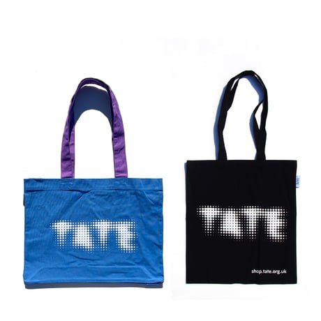 BLUE TATE LOGO TOTE BAG