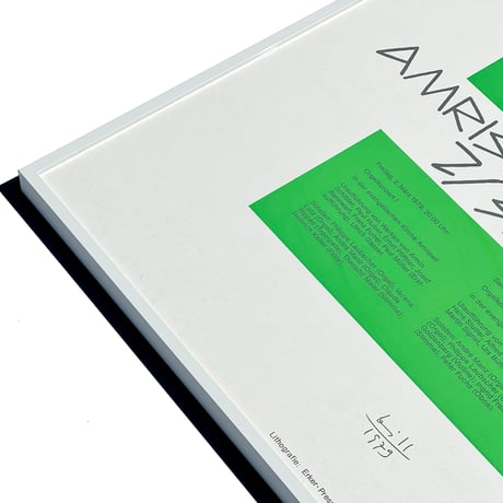 Max Bill Amriswiler Orgeltage 1979 / Akademie Amriswil 額装済