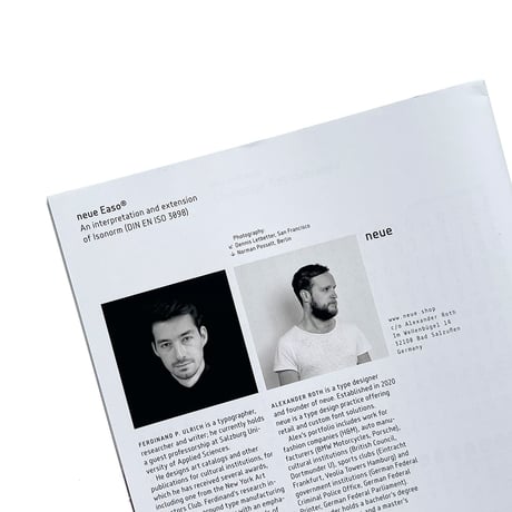 neue Easo® Type Specimen