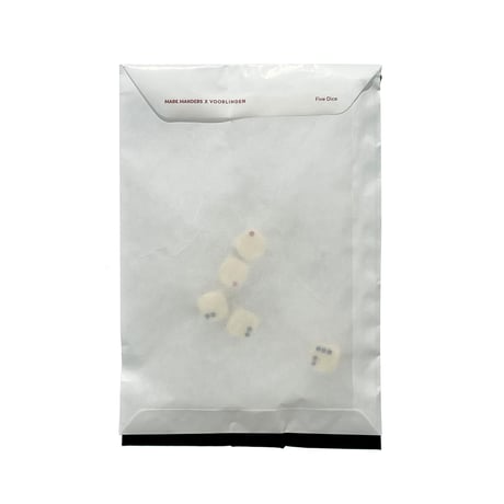 Five Dice Mark Manders