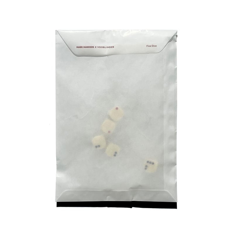 Five Dice Mark Manders | also PAGE SPREAD
