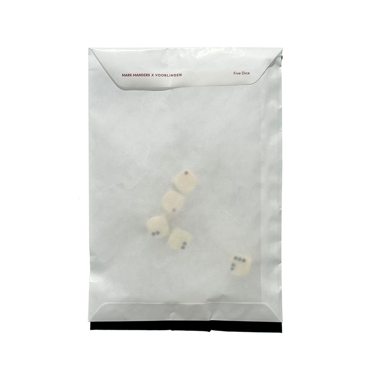 Five Dice Mark Manders | also PAGE SPREAD