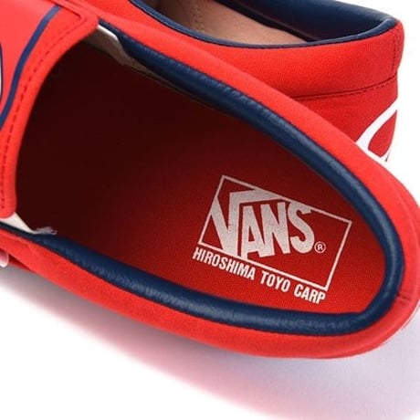 広島東洋カープ x VANS キッズスリッポン