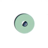 MARTENS/MARTENS METAL BADGE ROUND M SOFT GREEN