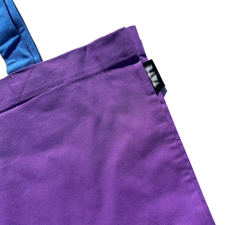 PURPLE TATE LOGO TOTE BAG
