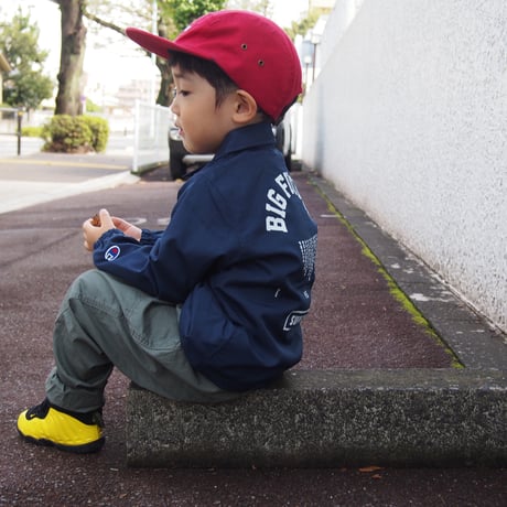 READYMADE BIG FUTURE  COACH JACKET / RED