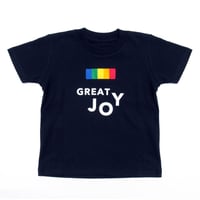 COLOR COMPOSITION PANEL TEE JOY NAVY