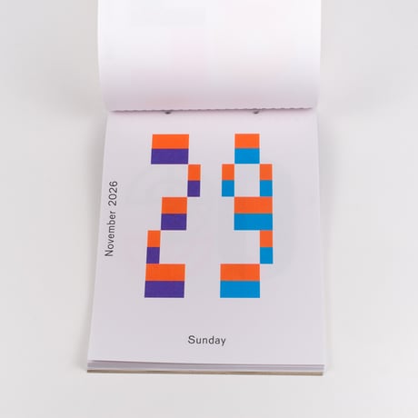Karel Martens Calendar 2026 / Every day is a new day