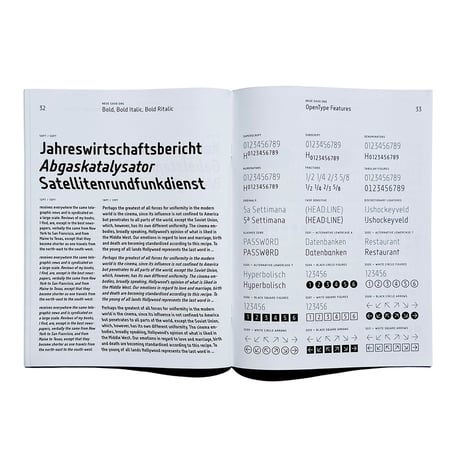 neue Easo® Type Specimen